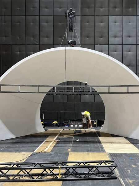 Installed tunnel