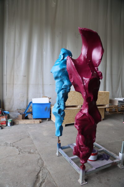 Large 3D printed sculptures