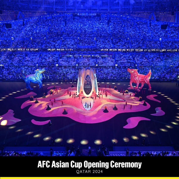 Image of AFC Asian Cup opening ceremony 2024