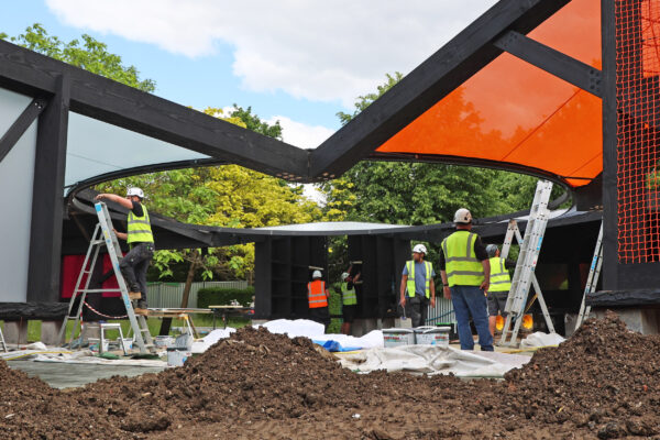 The central void of the Serpentine Pavilion