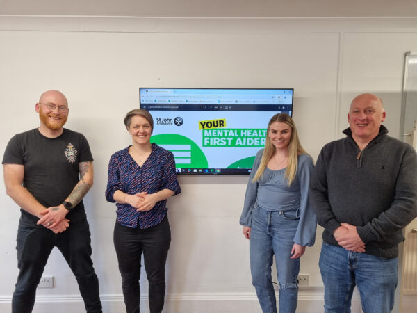 Stage One's Mental Health First Aiders