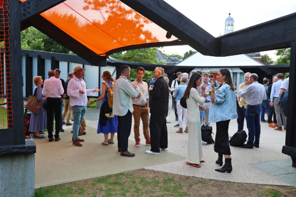 Stage One host event at the Serpentine Pavilion
