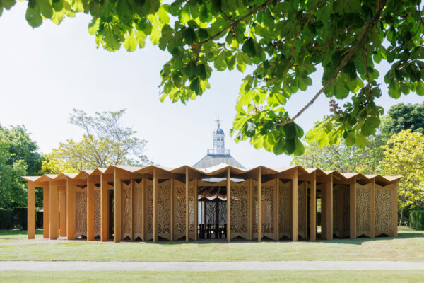 Serpentine Pavilion 0f 2023 designed by Lina Ghotmeh