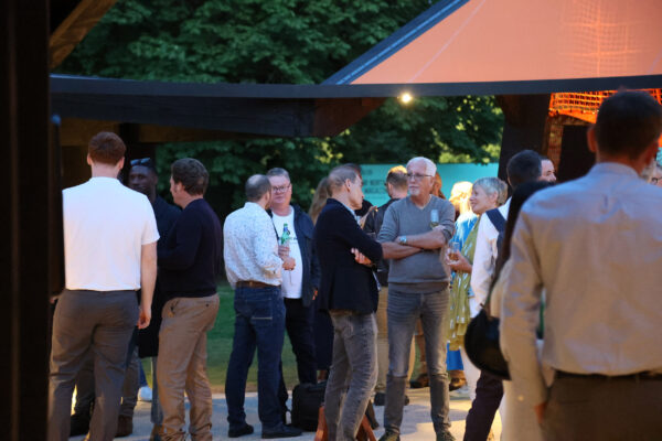 Stage One hosting networking event in Serpentine Pavilion