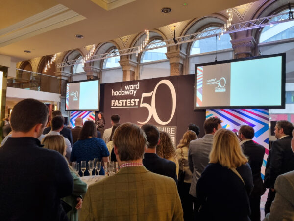 Stage One at Yorkshire Fastest 50 Awards event