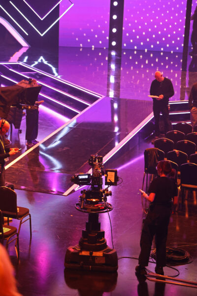 Ramp leading to stage set at Sports Personality of the Year 2024