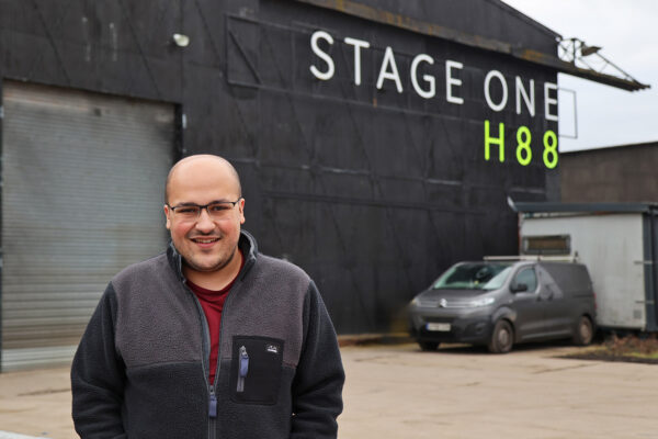 Image of Omar Nour outside Stage One