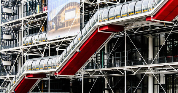 Image of Centre Pompidou designed by Renzo Piano & Richard Rogers